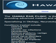 Tablet Screenshot of hawaiiear.com